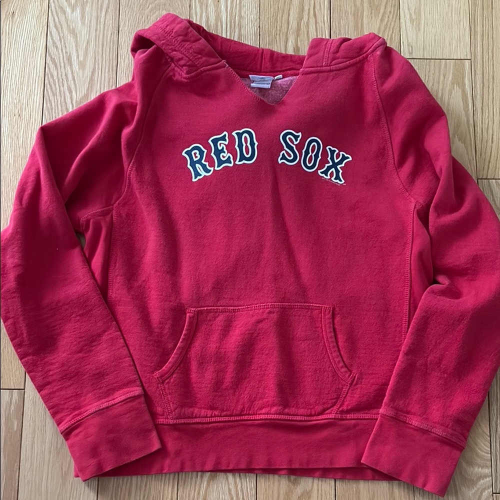 Majestic Red Sox Kids Red Hoodie